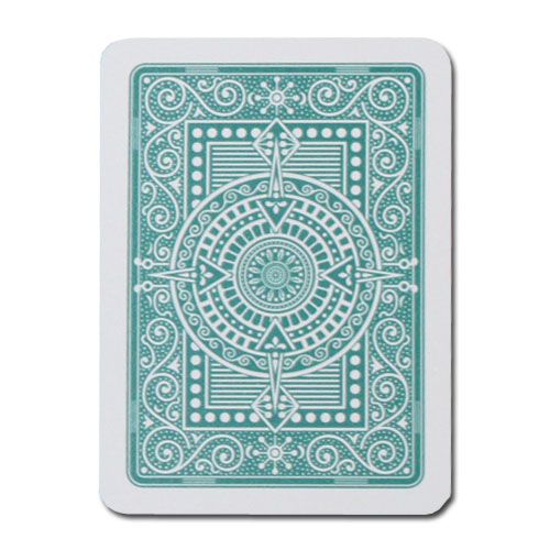 MODIANO Plastic Playing Cards Texas Poker Green Jumbo  