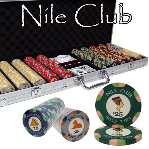 1000 ct Pharaohs Club Poker Chips