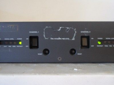 QSC Series Three 3500 2 Channel Power Amplifier  