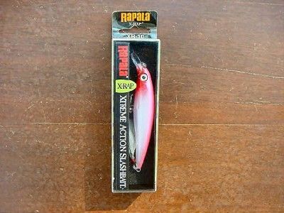 NIP 4 Rapala XR 10 X Rap Hot Pink Slashbait  