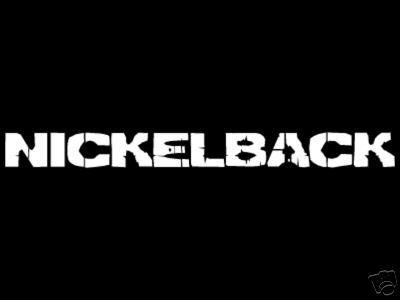 Nickelback rock band logo vinyl decal sticker  