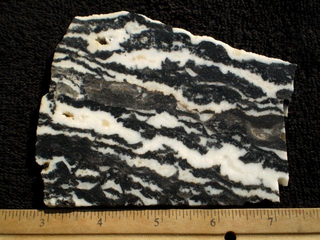 Zebra Stone Slab Cab Cabbing Lapidary Gemstone Cabochon Rough #261 