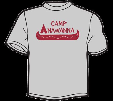 CAMP ANAWANNA T Shirt MENS salute your shorts summer  