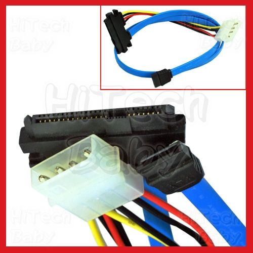 SAS Serial Attached SCSI SFF 8482 to SATA Cable Adapter  