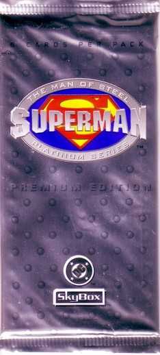 SUPERMAN 1994 Skybox PLATINUM SERIES Card PACK  