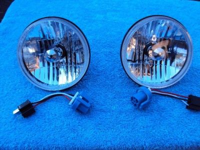 Buick Headlight Upgrade 4 Halogen ALL 4 Lights Have High Low Beam 1958 