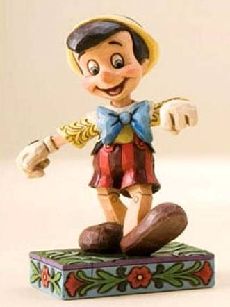 enesco disney traditions jim shore lively step pinnocchio figurine