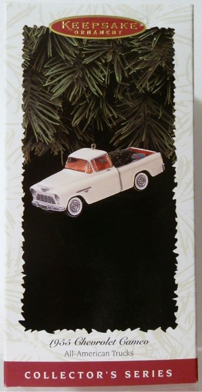 Hallmark Keepsake Ornament   1955 Chevrolet Cameo All American Trucks 