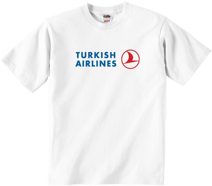 Turkish Airlines Vintage Logo Turkish Airline T Shirt  