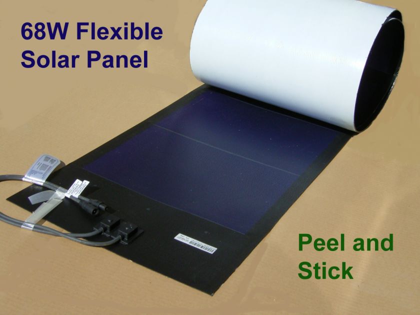 68W Flexible Solar Panel + 20A controller + MC3 cable  