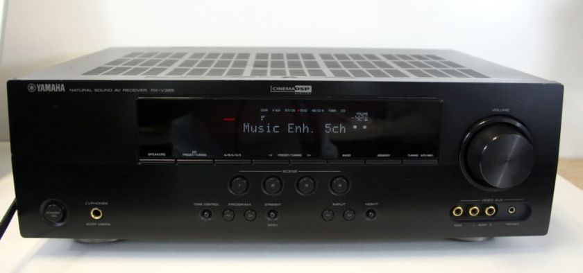  are bidding on Yamaha RX V365 500 Watt AV Receiver This receiver 