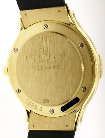 Hublot Classic Date Quartz Watch 18K Yellow Gold 36mm Swiss Made NEW $ 