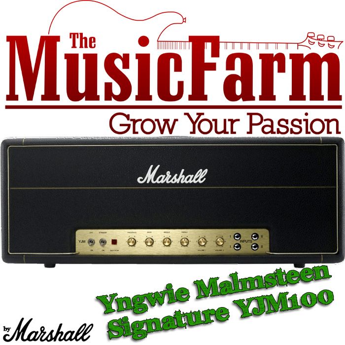   Limited Edition Yngwie Malmsteen YJM100 Signature Guitar Amp Head