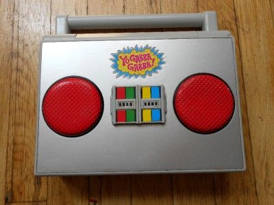 Kids VTECH V TECH YO Gabba Gabba Learning Laptop Boom Box Boombox LOOK 